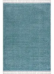Tapis à poils longs - Cudillero (bleu)