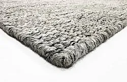 Tapis en laine - Otago (gris/noir)