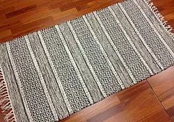 Tapis chiffons de Strehög of Sweden - Havtorn (gris)