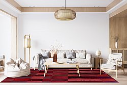 Tapis Wilton - Samadet (rouge)