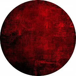 Tapis rond - Frome (rouge)