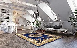 Tapis Wilton - Marand (bleu)