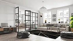 Tapis Wilton - Bellizzi (noir)