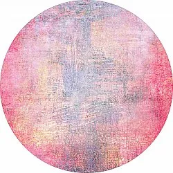 Tapis rond - Perugia (rose)