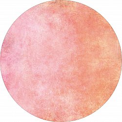 Tapis rond - Baden (rosa)