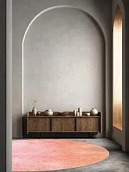 Tapis rond - Baden (rose)