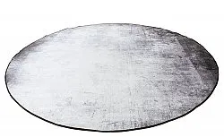 Tapis rond - Rosia (bleu/gris)