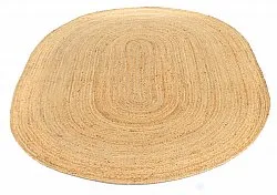 Tapis ovale - Ozar (jute)