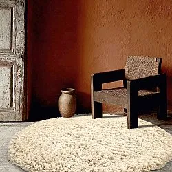 Tapis rond - Aliste Wool Shaggy (alabaster gleam)