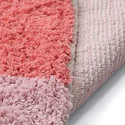 Tapis shaggy - Amira Natural Cotton Shaggy (rose)