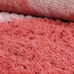 Tapis shaggy - Amira Natural Cotton Shaggy (rose)