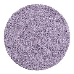 Tapis rond - Combarro Solid Cotton Shaggy (violet clair)