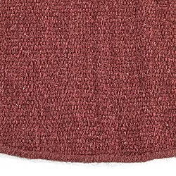 Tapis rond - Hamilton (rouge foncé)