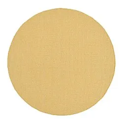 Tapis rond - Hamilton (moutarde)