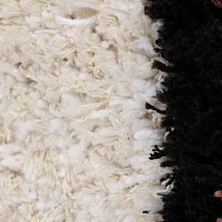 Tapis rond - Perast Natural Cotton Shaggy (multicolore)