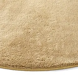 Tapis rond - Aranga Super Soft Fur (beige foncé)