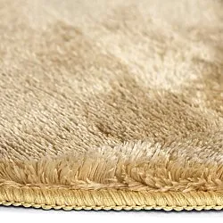 Tapis rond - Aranga Super Soft Fur (beige foncé)