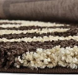 Tapis ronds - Imilchil (beige/marron)