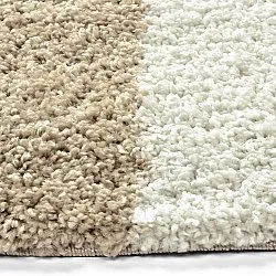 Tapis ronds - Tamri (beige/blanc)