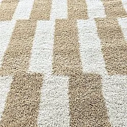 Tapis ronds - Tamri (beige/blanc)
