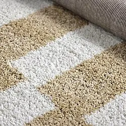 Tapis ronds - Tamri (beige/blanc)