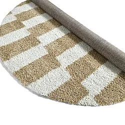 Tapis ronds - Tamri (beige/blanc)