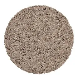 Tapis rond - Aliste Wool Shaggy (marron)