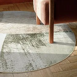 Tapis rond - Fia (rose/multi)