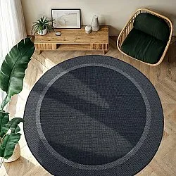 Tapis rond - Indoor/Outdoor Alta (anthracite)