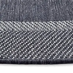 Tapis rond - Indoor/Outdoor Alta (anthracite)