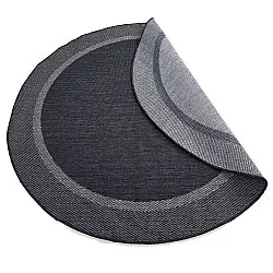 Tapis rond - Indoor/Outdoor Alta (anthracite)