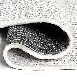 Tapis rond - Intérieur/Extérieur Arlo (blanc cassé)