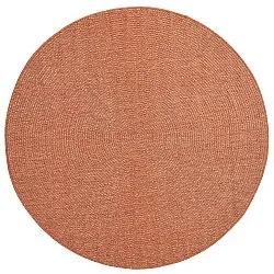 Tapis rond - Intérieur/Extérieur Arlo (orange)
