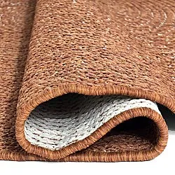 Tapis rond - Intérieur/Extérieur Arlo (orange)