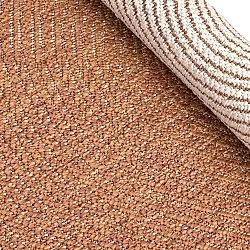 Tapis rond - Intérieur/Extérieur Arlo (orange)