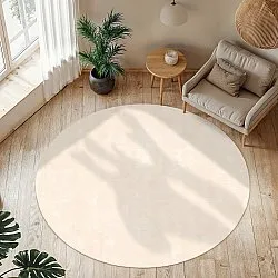 Tapis rond - Jodhpur Special Luxury Edition Viscose (beige clair)