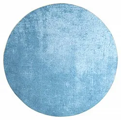 Tapis rond - Lynton (bleu)