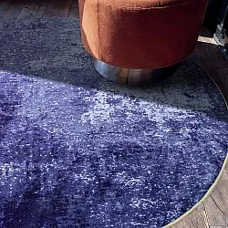 Tapis rond - Lynton (violet)