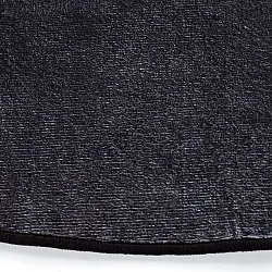 Tapis rond - Lynton (noir)