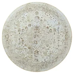 Tapis rond - Mateur (beige)