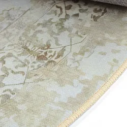 Tapis rond - Mateur (beige)