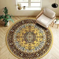 Tapis rond - Peking (doré)