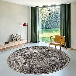 Tapis rond - Peking Royal (gris)
