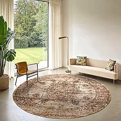 Tapis rond - Peking Royal (blanc)