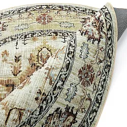 Tapis rond - Siliana (beige)