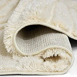 Tapis ronds - Evora (blanc cassé)