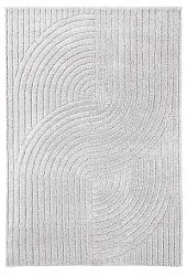 Tapis à poils longs - Wendy (gris clair)