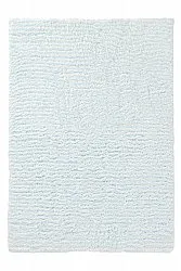 Tapis shaggy - Aden (bleu clair/blanc)