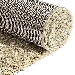 Tapis à poils longs - Alsace (beige/blanc/marron)