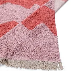 Tapis shaggy - Amira Natural Cotton Shaggy (rose)